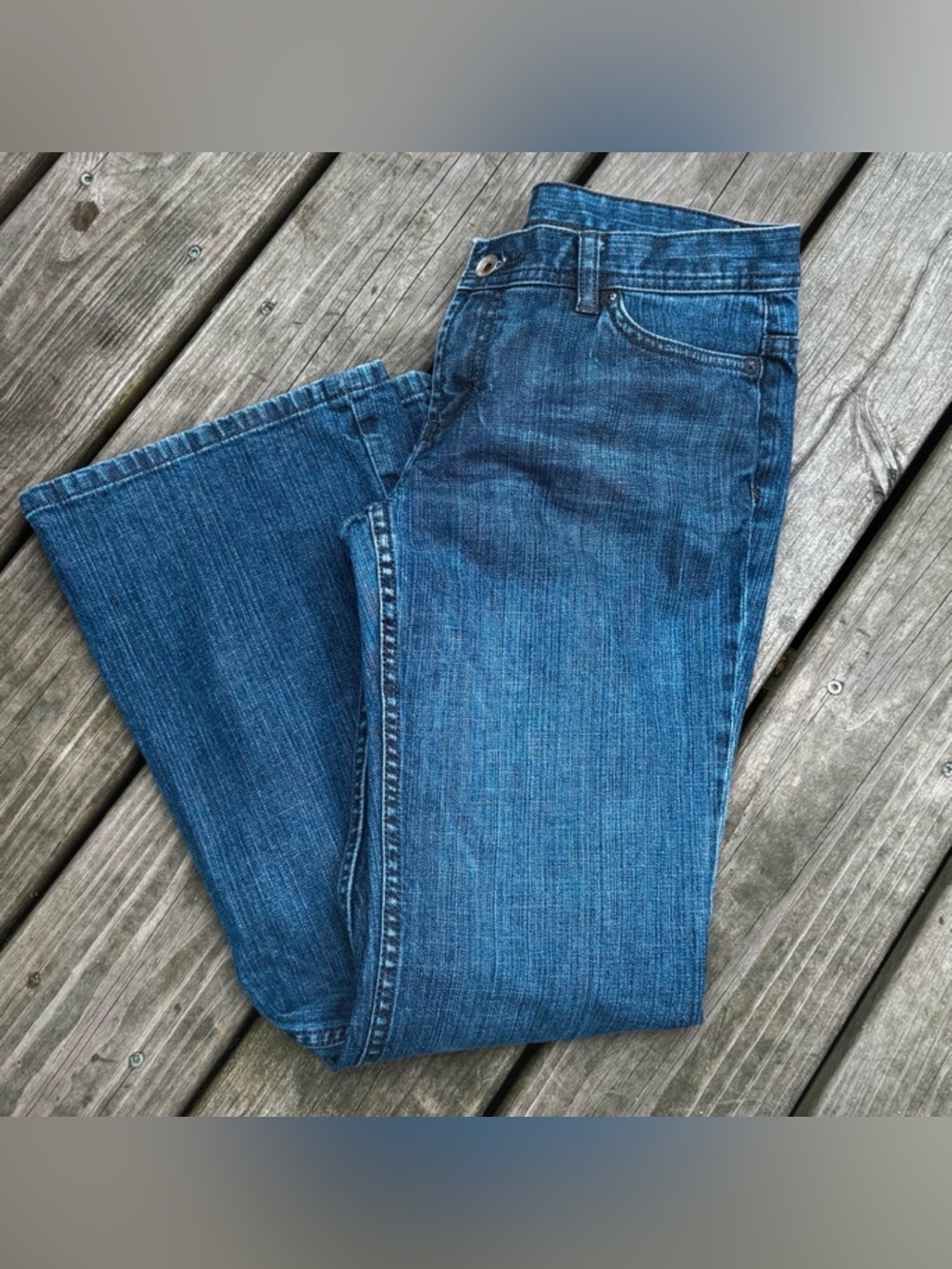 Y2K X2 Denim Laboratory Flare Leg Jeans Size 10